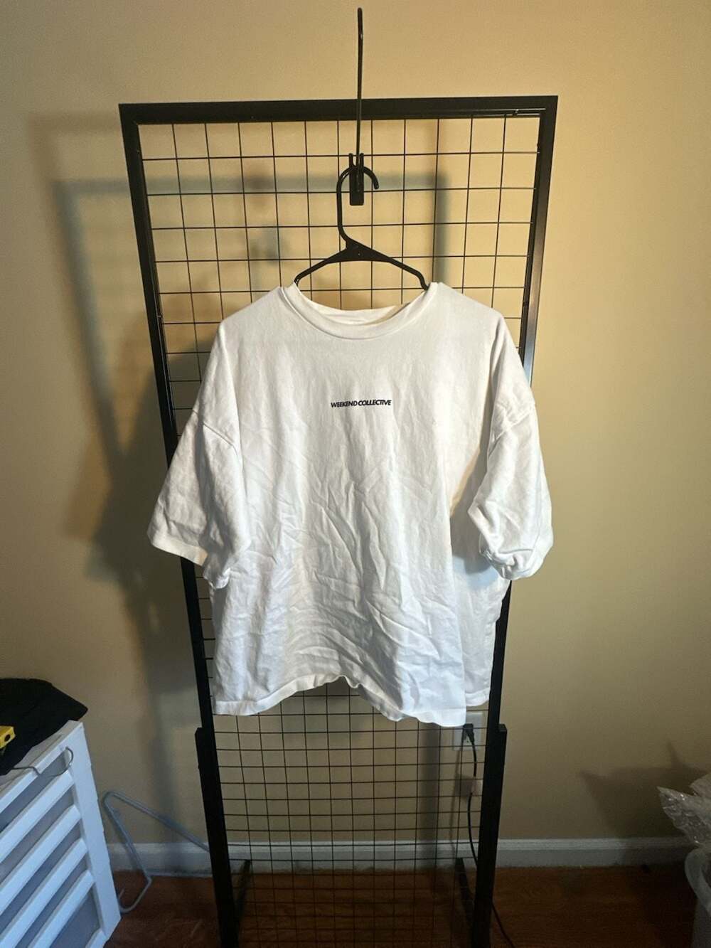ASOS Weekend Collective Oversized T-Shirt With Summer of Life Graphic White